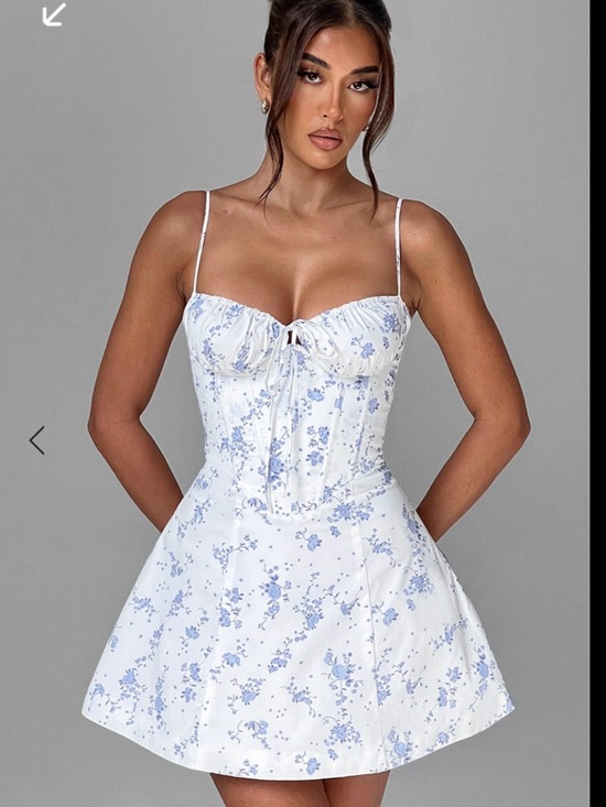 babyboo Dresses & Skirts - Babyboo Lacey mini corset dress